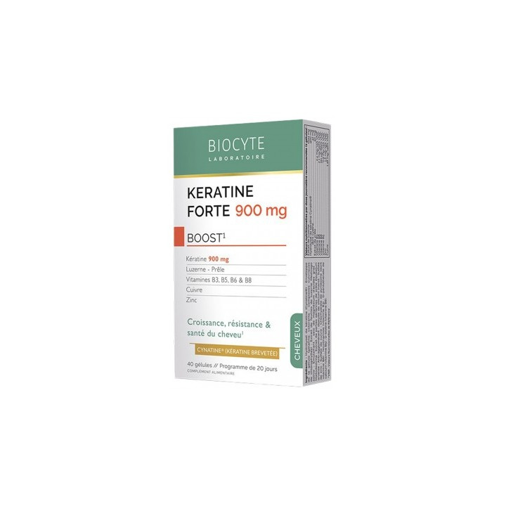 Biocyte Kératine Forte Full Spectrum - Complément alimentaire pour cheveux forts