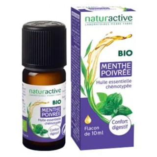 Huile Essentielle de Menthe Poivrée Bio - Naturactive