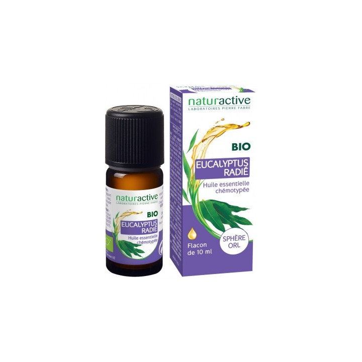 Huile Essentielle d'Eucalyptus Radié Bio 10ml