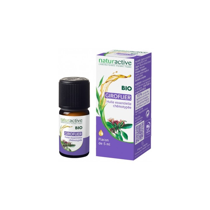 Huile Essentielle de Giroflier Bio Naturactive 5 ml