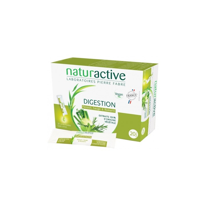 Naturactive Digestion, sticks fluides pour digestion sereine