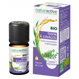 Huile Essentielle de Thym à Linalol Bio - Naturactive