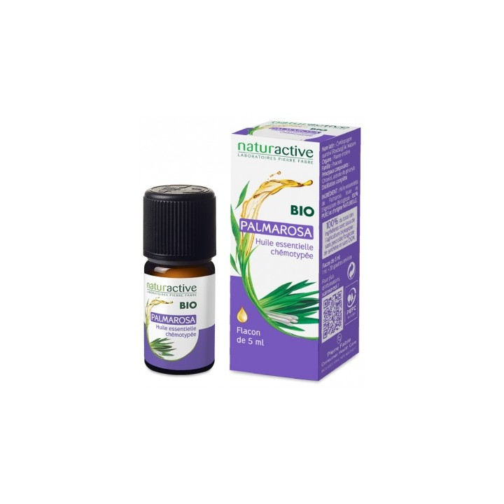 Huile Essentielle de Palmarosa Bio - Naturactive