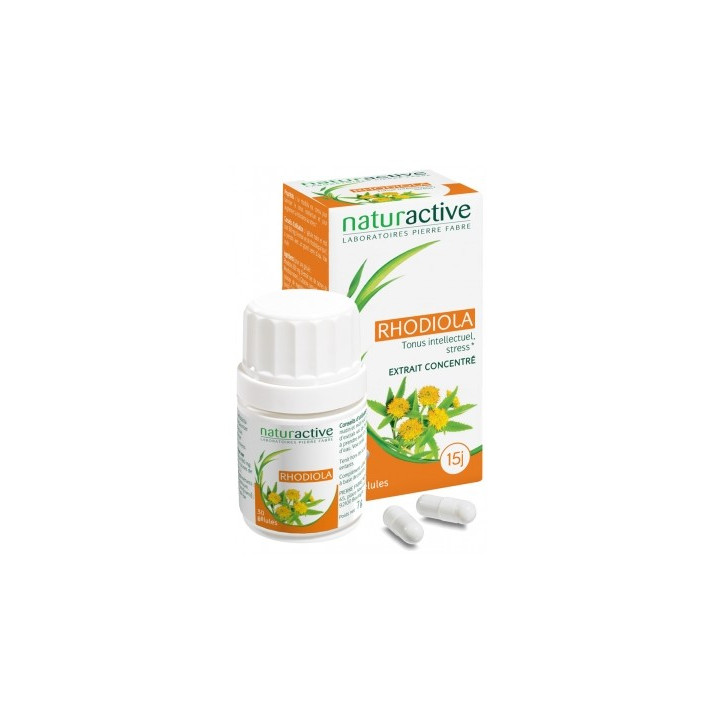 Naturactive Rhodiola - Complément alimentaire pour le tonus intellectuel