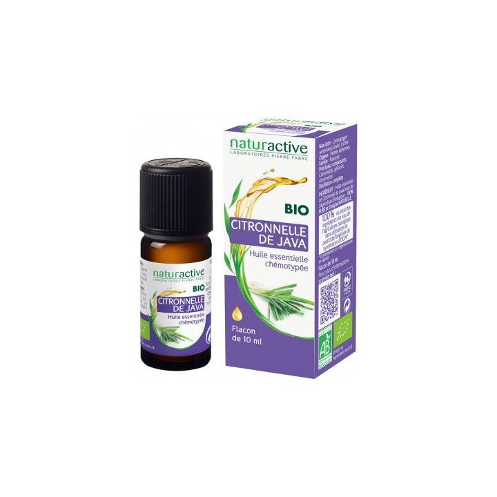 Huile Essentielle de Citronnelle de Java Bio