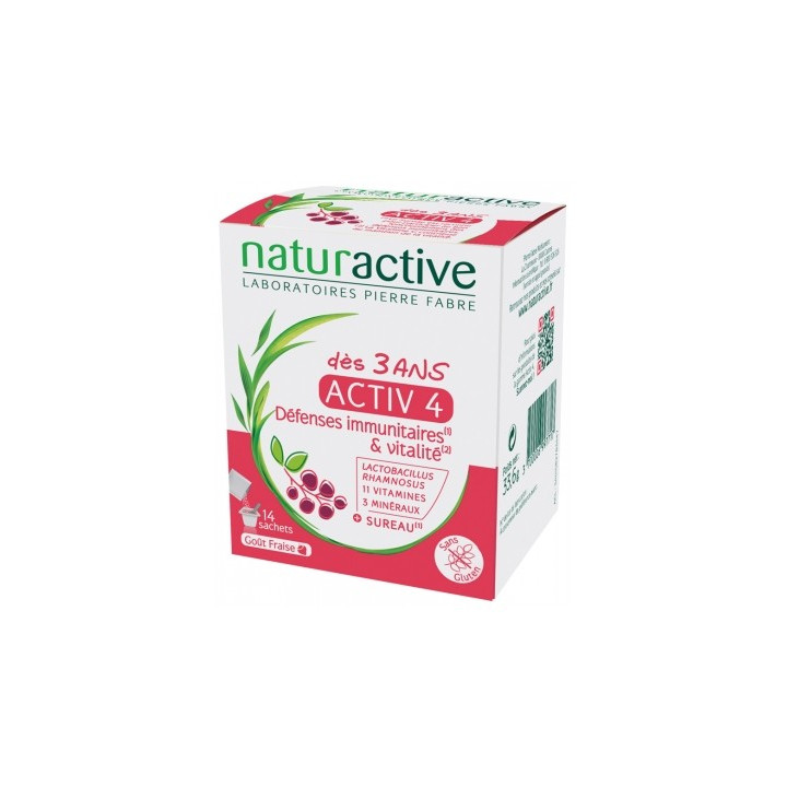 Naturactive Activ 4 - Complément alimentaire pour enfants