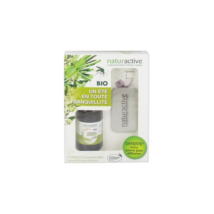Diffusion Citronnelle Bio - Kit Naturactive Complex'