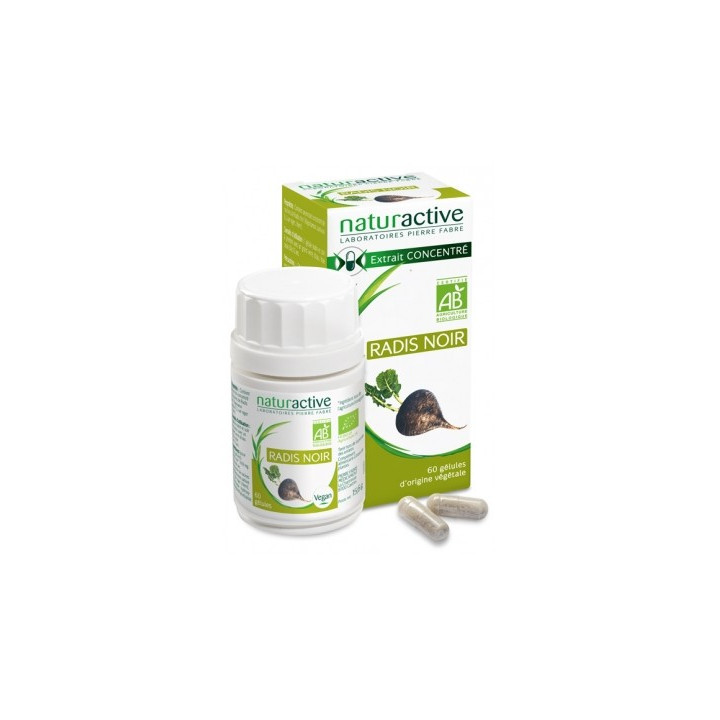 Naturactive Radis Noir Bio - Complément alimentaire végétal