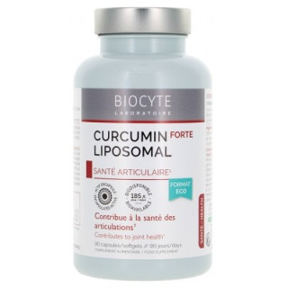 Curcuma pour la santé articulaire - Biocyte Longevity Curcumin Forte x185