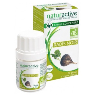 Naturactive Radis Noir Bio - Complément alimentaire digestif
