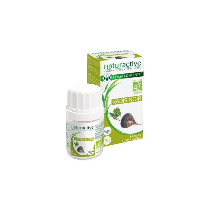 Naturactive Radis Noir Bio - Complément alimentaire digestif