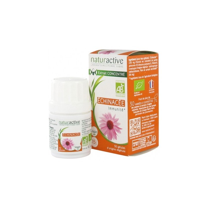 Naturactive Échinacée Bio - Complément alimentaire pour renforcer les défenses naturelles