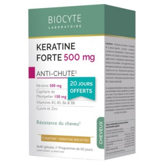 Biocyte Keratine Forte Anti-Chute - Complément alimentaire pour cheveux