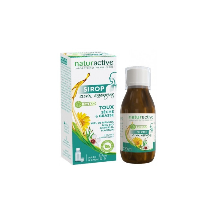 Sirop Naturactive Toux Sèche & Grasse 120 ml