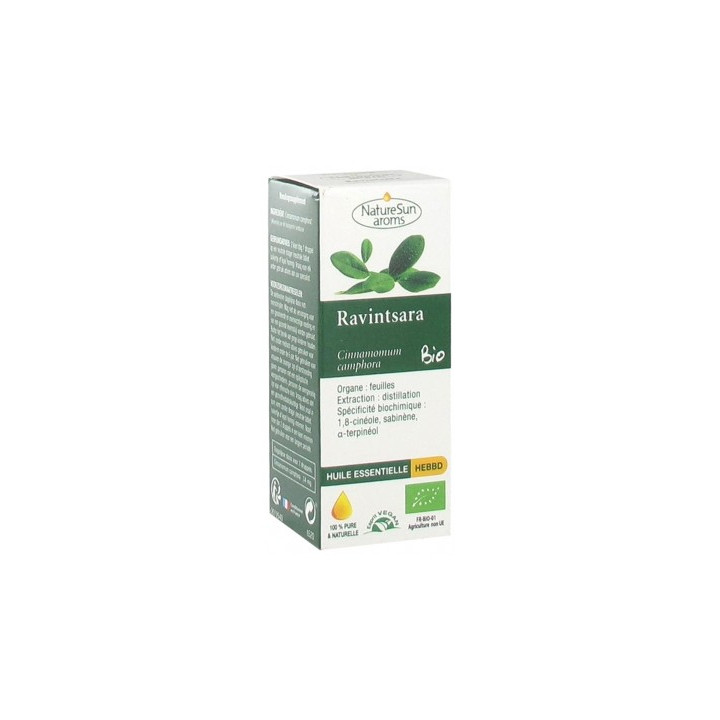Huile Essentielle de Ravintsara Bio - NatureSun Aroms