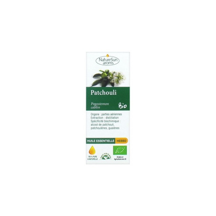 Huile Essentielle de Patchouli Bio 10 ml