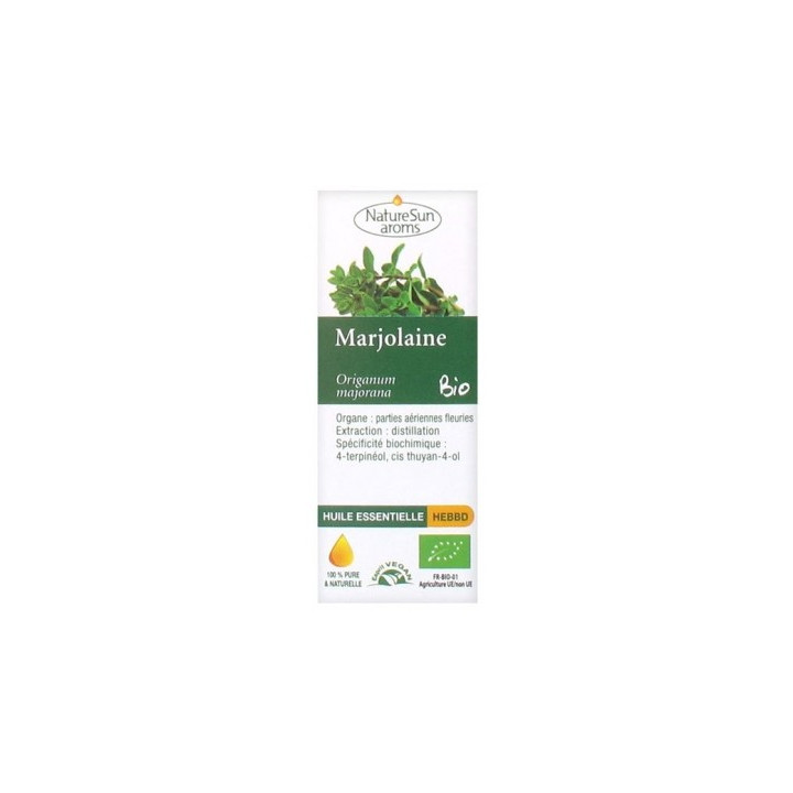 Huile Essentielle de Marjolaine Bio - NatureSun Aroms