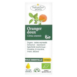 Huile essentielle d'Oranger Doux Bio - NatureSun Aroms