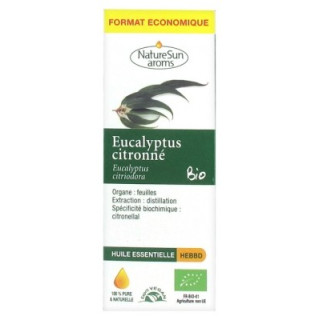 Huile Essentielle d'Eucalyptus Citronné Bio