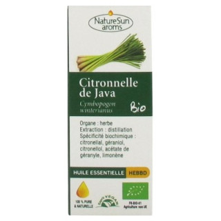 Huile Essentielle de Citronnelle de Java Bio 10 ml