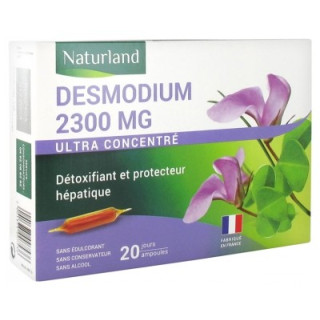 Naturland Desmodium 2300 mg - Complément alimentaire pour le foie