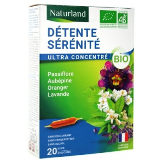 Naturland Détente Sérénité Bio - Complément Alimentaire pour la Détente