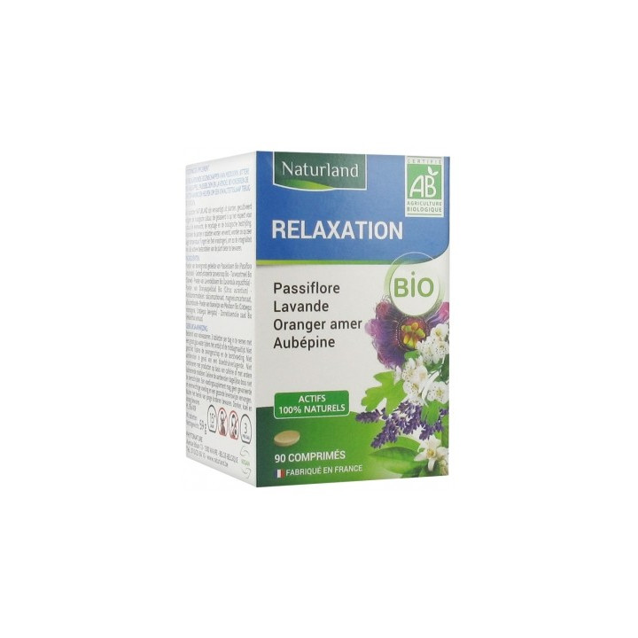 Naturland Relaxation Bio - Complément alimentaire pour la détente