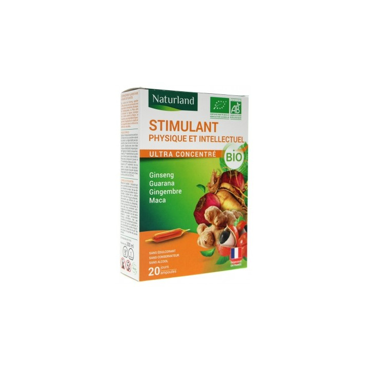 Stimulant Physique et Intellectuel Bio Naturland