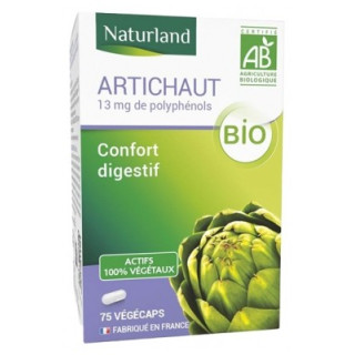 Naturland Artichaut Bio - Complément alimentaire pour digestion
