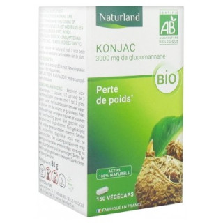 Naturland Konjac Bio - Complément alimentaire pour la perte de poids
