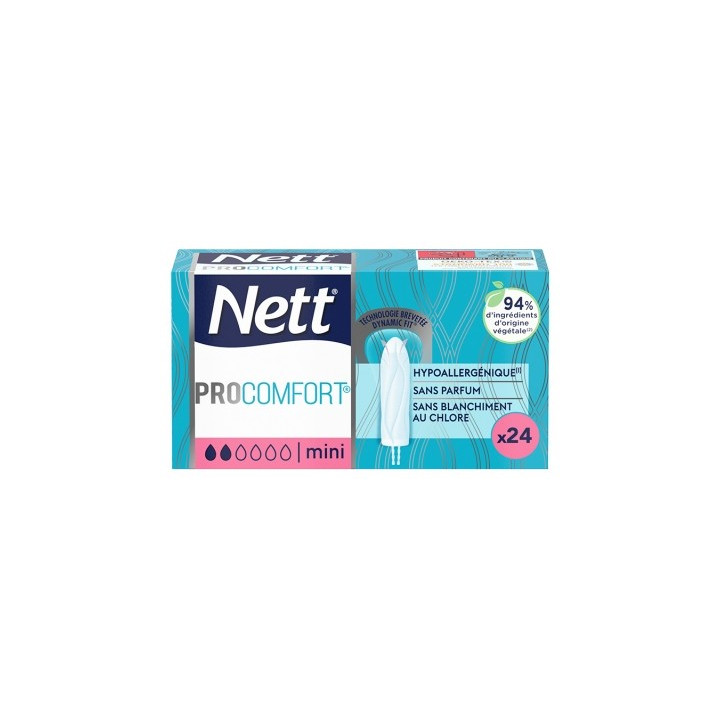 Tampons Nett ProComfort 24 Mini
