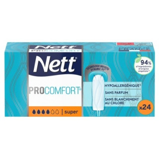Tampons Nett ProComfort Super - Confort et protection optimale