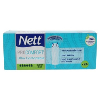 Tampons Nett ProComfort Super Plus pour règles abondantes