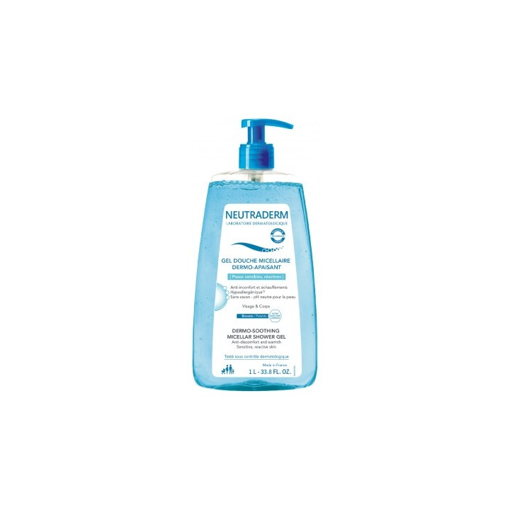 Gel Douche Micellaire Dermo-Apaisant Neutraderm 1L