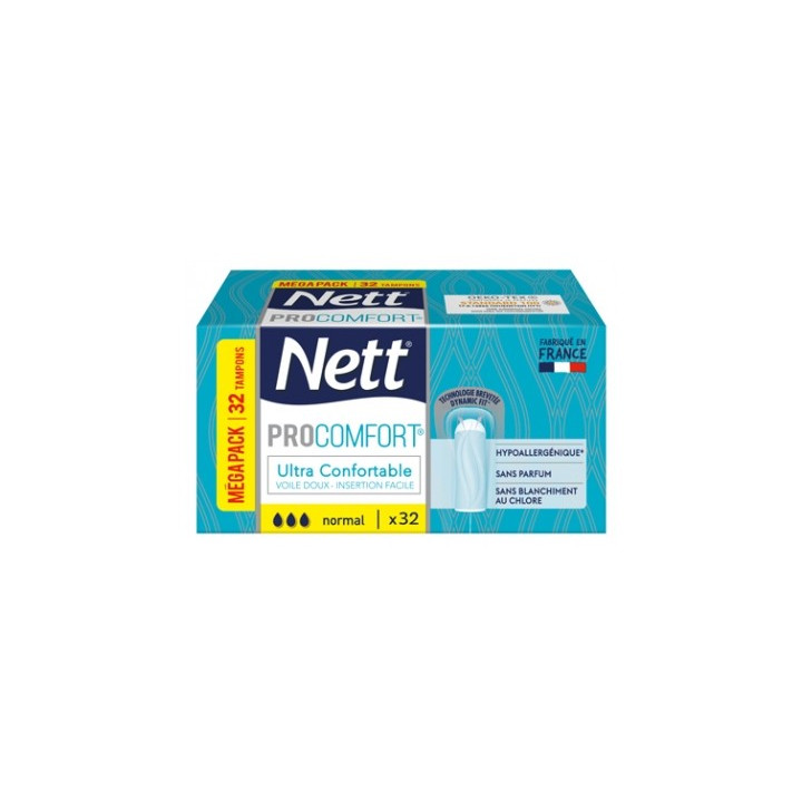 Tampons Nett ProComfort Normal - Confort et protection