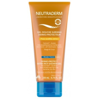 Gel Douche Surgras Dermo-Protecteur Neutraderm 200 ml