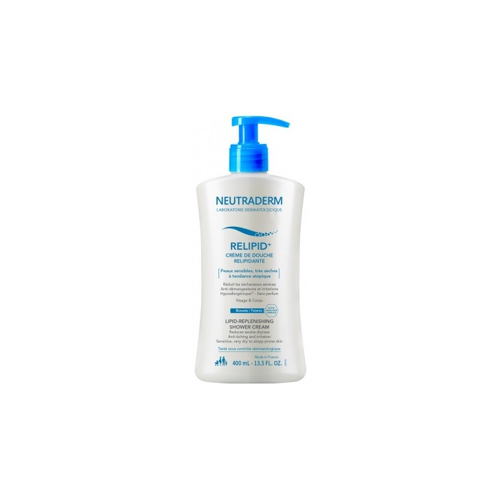 Crème de douche Relipid+ Neutraderm 400 ml