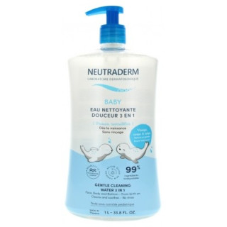 Eau Nettoyante Douceur 3en1 pour Bébé