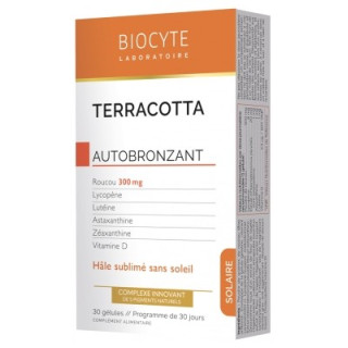 Biocyte Terracotta Cocktail Autobronzant - Complément alimentaire pour un hâle naturel