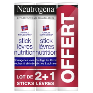 Stick Lèvres Nutrition Neutrogena - Hydratation intense