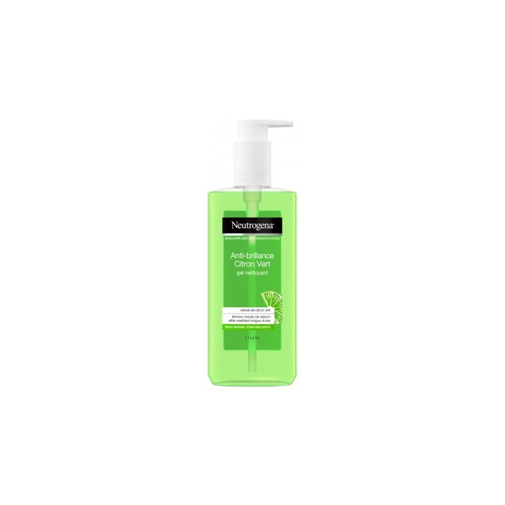 Gel Nettoyant Anti-Brillance Citron Vert Neutrogena