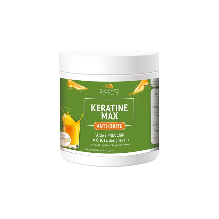 Kératine Max Anti-Chute - Complément alimentaire pour cheveux forts