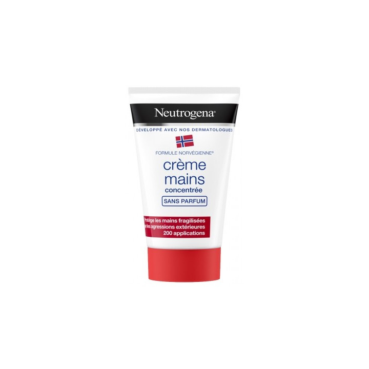Crème Mains Concentrée Sans Parfum Neutrogena 50 ml
