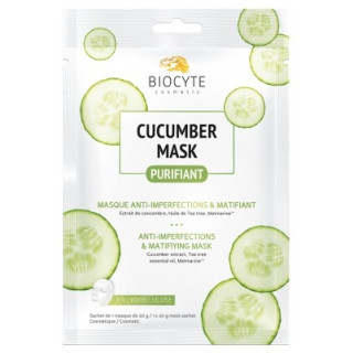 Masque purifiant Biocyte Cucumber Mask
