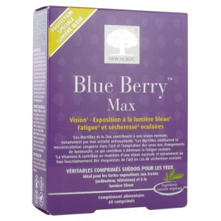 New Nordic Blue Berry Max - Complément alimentaire pour la vision