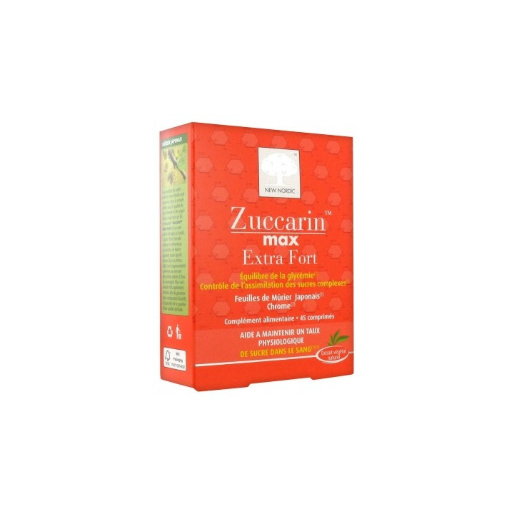 Zuccarin Max Extra Fort - Complément alimentaire pour glycémie stable