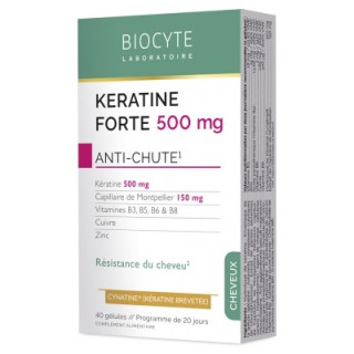 Biocyte Kératine Forte Anti-Chute - Complément alimentaire pour cheveux