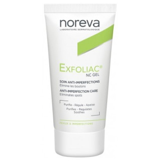 Noreva Exfoliac NC Gel 30 ml - Soin ciblé pour peaux à imperfections