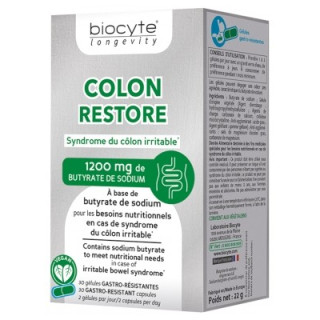 Biocyte Colon Restore - Syndrome du côlon irritable