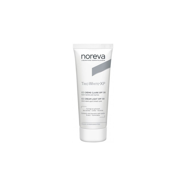 Noreva Trio White XP CC Crème Claire SPF30